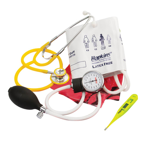 marketlab MRSA Plus Kit with Dual-Head Stethoscope & Thermometer Adult 1 / each