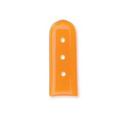 Instrument Tip Protecting Cap 1 L X 0.375 W Inch, Orange Tint, With Vent, Flat, Sterile, Disposable PACK OF 100 MK-699332