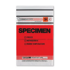 marketlab LabGuard® 6" x 9" Specimen Bag 100 / pk