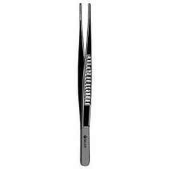 Tissue Forceps Sklar® DeBakey 12 Inch Length OR / Surgical Grade German Stainless Steel NonSterile NonLocking Thumb Handle Straight Fine, 1 X 2 Rows Atraumatic Teeth EACH MK-719712