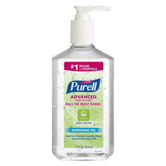 Hand Sanitizer Purell® Advanced Green Certified 12 oz. Ethyl Alcohol Gel Pump Bottle (12/CS) MK-726035