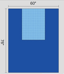 General Purpose Drape Protect5 Large Drape 60 W X 76 L Inch Sterile SURG FLT 3/4REINF PROTECT5 MED 60X77 (35/CS MK-738362