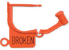 Locking Tag Key Surgical® Orange 1 Inch Diameter  ORG (100/PK) KEYSUR MK-787223