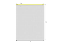 Surgical Drape ClearView Surgical Drape 17 W X 23 L Inch Sterile  STR 17"X23" (10/PK 4PK/CS) MK-799209