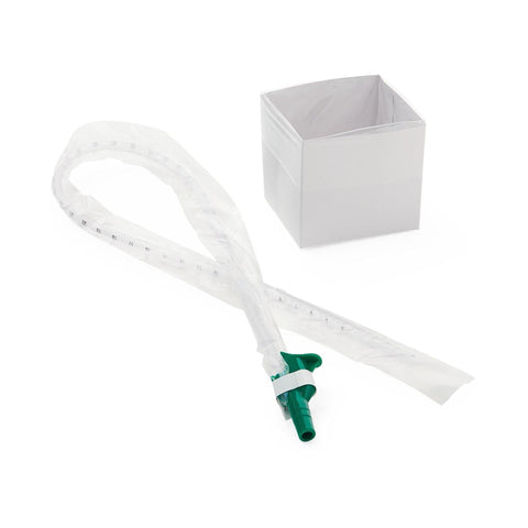 Suction Catheter Kit Medline 14 Fr. Whistle Tip SCTN W/SLEEVE CUP 14FR (50/CS) MK-810571