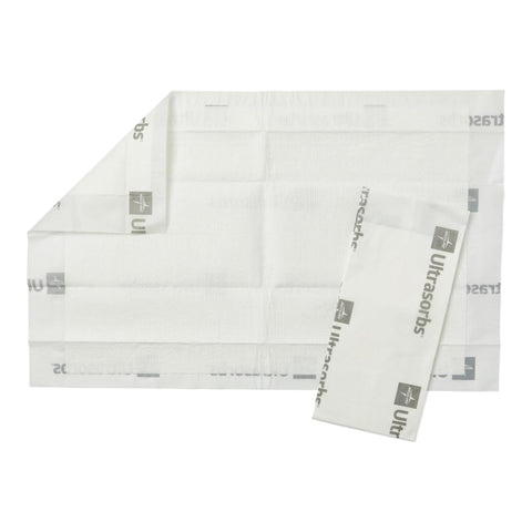 Disposable Underpad Ultrasorbs AP® Low Air Loss 10 X 16 Inch Polymer Heavy Absorbency  (10/BG 10BG/CS) MK-813713