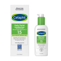 Facial Moisturizer with Sunscreen Cetaphil® 4 oz. Pump Bottle Unscented Lotion MK-822587