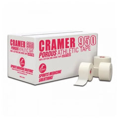 Performance Health Athletic Tape Cramer® 950 White 1 Inch X 15 Yard Cotton / Zinc Oxide NonSterile M-839899-564 | Case of 48