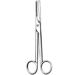 Dissecting Scissors Surgi-OR™ Mayo 9 Inch Length Mid Grade Stainless Steel NonSterile Finger Ring Handle Curved Blunt Tip / Blunt Tip EACH MK-842953