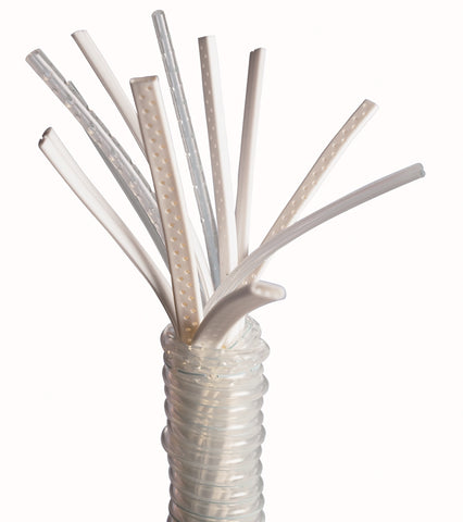 Wound Drain Tube Medline Round Type Without Attachment Round Perforated Channel Type 15 Fr. Size Sterile  SIL RND 15FR (10/CS) MK-843845