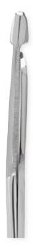 Bandage Scissors Centurion® Lister 5-1/2 Inch Length Floor / Office Grade Stainless Steel Sterile Finger Ring Handle Angled Blunt Tip / Blunt Tip CASE OF 20 MK-864269