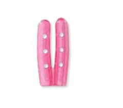 Instrument Tip Protecting Cap 0.125 X 1 Inch, Red Tint, Twin Cap, With Vents PACK OF 50 MK-869465