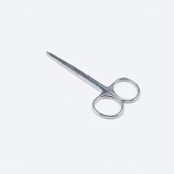 Stitch Scissors Centurion® Littauer 3-1/2 Inch Length Floor / Office Grade Stainless Steel Sterile Finger Ring Handle Straight Blunt Tip / Blunt Tip CASE OF 20 MK-872556