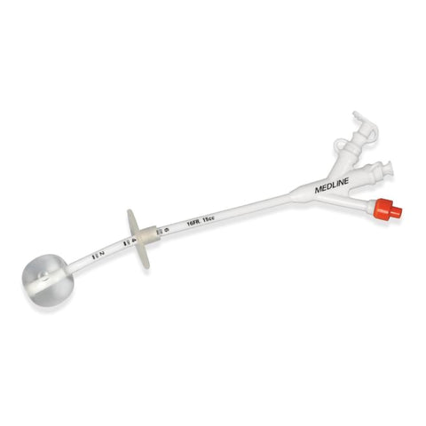 Triple Gastrostomy Feeding Tube Medline 16 Fr. 24.13 cm Tube Silicone Sterile MK-873433