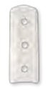 Instrument Tip Protecting Cap 0.25 X 0.75 Inch, White, Osteotome Cap, With Vents PACK OF 100 MK-885090