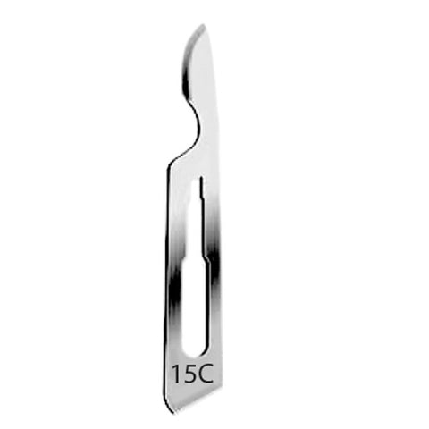 Surgical Blade Sklar® Carbon Steel No. 15C Sterile Box of 100 MK-890090
