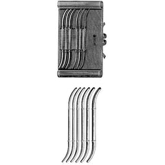 Uterine Dilator Set Sklar® 9 -10 Fr. to 19 - 20 Fr. Hank Stainless Steel NonSterile Set of 6 MK-893098