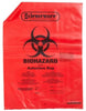 Autoclavable Biohazard Waste Bag SP Bel-Art Biohazard Symbol / Disposable Autoclave Bag / Caution 2 to 4 gal. Red 14 X 19 Inch MK-893405