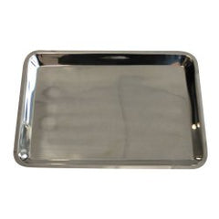 Instrument Tray BR Surgical Non Perforated Mayo German Stainless Steel 1/2 X 6-1/2 X 8-1/2 Inch Each MK-895862