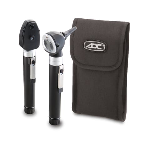 marketlab Diagnostix" Pocket Diagnostic Set, LED, Black, Soft Case 1 / each