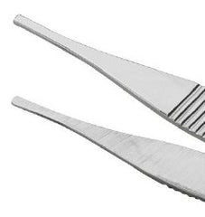 Tissue Forceps Centurion® Adson 4-3/4 Inch Length Floor / Office Grade Stainless Steel Sterile NonLocking Thumb Handle Straight Smooth Tips CASE OF 20 MK-904801