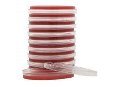 Prepared Media Columbia Naladixic Acid (CNA) Agar with 5% Sheep Blood Red Petri Plate Format BOX OF 10 MK-914099