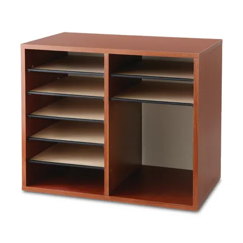 marketlab Adjustable Desktop Organizers 19.75"W x 11.75"D x 16.125"H w/12 Compartments 1 / each