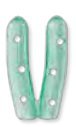 Instrument Tip Protecting Cap 0.109 X 0.75 Inch, Green Tint, Twin Cap, With Vents PACK OF 50 MK-944495