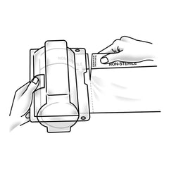 General Purpose Drape Steri-Drape™ Prep Towel Drapes with Dispenser 11 Inch X 25 Yard NonSterile TOWEL, DRAPE SMALL ON ROLL (4/CS) MK-949109