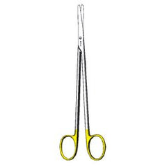 Dissecting Scissors Sklar Edge™ Metzenbaum 8 Inch Length OR / Surgical Grade German Stainless Steel / Tungsten Carbide NonSterile Finger Ring Handle Curved on Flat Blunt Tip / Blunt Tip EACH MK-959048
