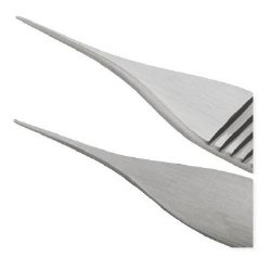 Tissue Forceps Centurion® Lil' Tips® Adson 4-3/4 Inch Length Floor / Office Grade Stainless Steel Sterile NonLocking Thumb Handle Straight Super Fine, Smooth Tips CASE OF 20 MK-959317