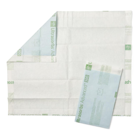 Disposable Underpad Ultrasorbs AP® Low Air Loss and Repositioning 30 X 36 Inch Polymer Heavy Absorbency  ULTRASORB 31X36" (40/CS) MK-959396