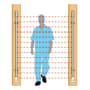 Market lab Ceia® Wall-Mounted Ferromagnetic Detector each