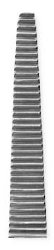 Mosquito Forceps Centurion® 5 Inch Length Floor / Office Grade Stainless Steel Sterile Locking Finger Ring Handle Straight Serrated Tips CASE OF 20 MK-973656