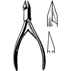 Nail Nipper Surgi-OR™ FORCEP, INGROWN TOE NAIL SPLITENG15 5" Each MK-975204