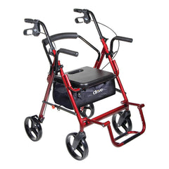 market leb Duet Rollator/Transport Chair • 25.5"W x 26"L x 37"H each ML97685-BG