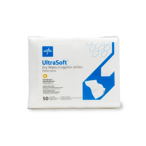 Washcloth UltraSoft 7 X 12 Inch White Disposable DRY ULTR SFT DISP WHT 7X13 (1200/CS) MK-977264