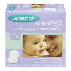 Nursing Pad Lansinoh® Stay Dry One Size Fits Most 3 Layer Fabric Disposable (36/BX) MK-981241