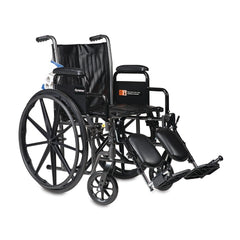 market leb DynaRide™ S 2 Wheelchair • 18" x 16" Seat • Detached Full Arm • 25.8"W x 43.7"L x 35.8"H, FR each ML98828