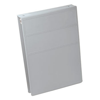 Binder Carstens® 2 Ring Gray 250 Sheets Top Opening  2RING TOP OPEN 1 1/2" GRY MK-761074