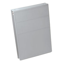 Binder Carstens® 2 Ring Gray 250 Sheets Top Opening  2RING TOP OPEN 1 1/2" GRY MK-761074