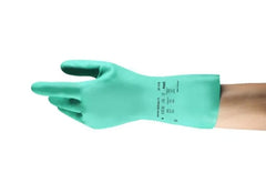 Fisher Scientific Ansell AlphaTec™ Solvex™ 37-175 Nitrile Gloves With Cotton Flocking Size 9 | Case of 144 | 11-391-139D