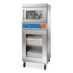 Market lab Mobile Dual-Chamber Combination Warmer Cabinet, EC1850BL • 30–40 Blanket Capacity each ML139126
