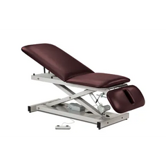 MARKET LAB Power Height Treatment Exam Table with Adjustable Backrest and Drop Section  each ML18483-139
