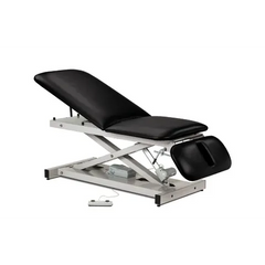 MARKET LAB Power Height Treatment Exam Table with Adjustable Backrest and Drop Section  each ML18483-139