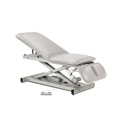 MARKET LAB Power Height Treatment Exam Table with Adjustable Backrest and Drop Section  each ML18483-139
