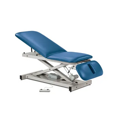 MARKET LAB Power Height Treatment Exam Table with Adjustable Backrest and Drop Section  each ML18483-139