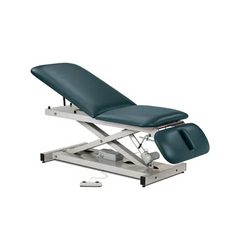 MARKET LAB Power Height Treatment Exam Table with Adjustable Backrest and Drop Section  each ML18483-139
