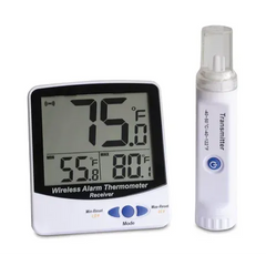 Market lab Big Digit Digital Thermometer with Wireless Sensor each  ML90206