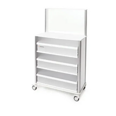 Market lab Insight® Standard Mobile Isolation Station • 26"W x 15.5"D x 52.5"H each ML111160